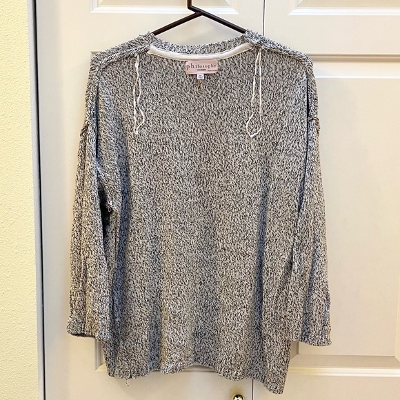 Philosophy knit sweater - Picture 6 of 8